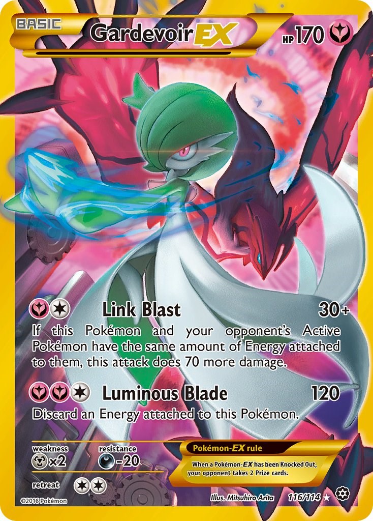 Gardevoir EX (Secret) - 116/114 - (XY - Steam Siege)