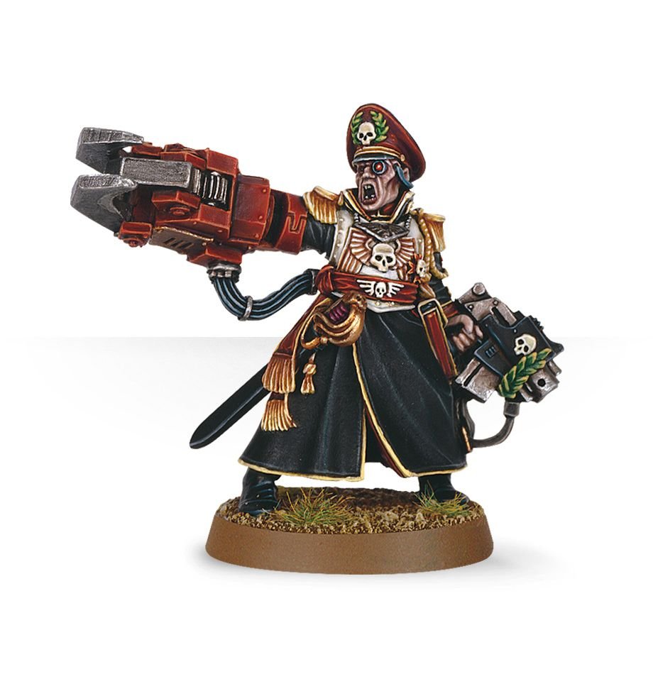 Warhammer 40000 Astra Militarum Commissar Yarrick