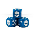 12mm Dice Cube Blue