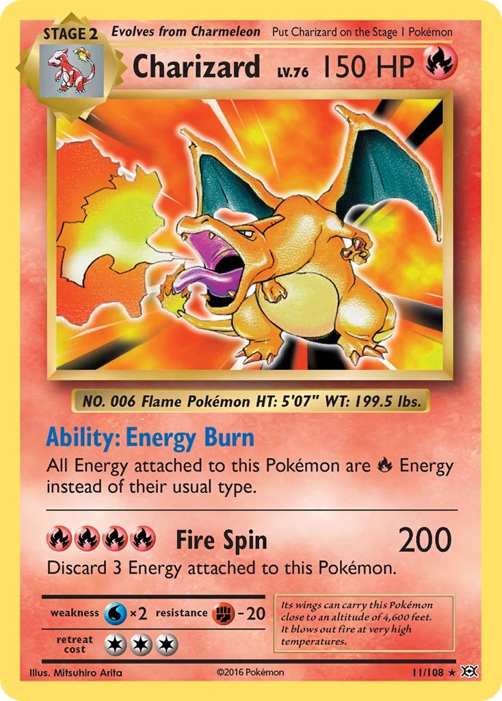 Charizard - 11/108 - (XY - Evolutions)