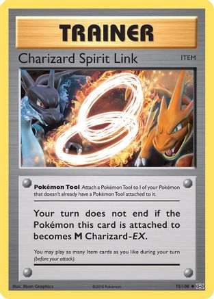 Charizard Spirit Link (75/108) - XY  Evolutions