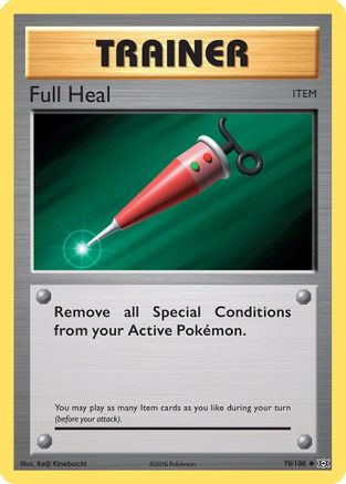 Full Heal (78/108) - XY  Evolutions