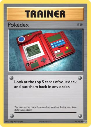 Pokedex (82/108) - XY  Evolutions Reverse Holofoil
