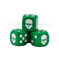 12mm Dice Cube - Green