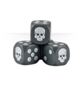 12mm Dice Cube - Grey