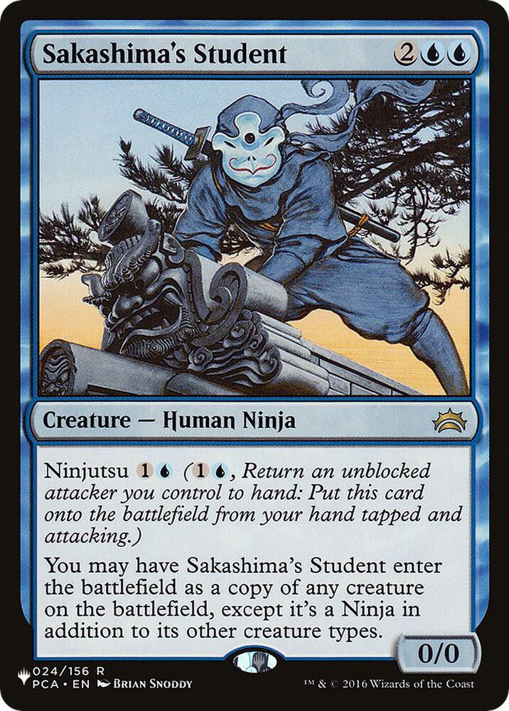 Sakashima's Student (PCA-024) - Planechase Anthology (The List)