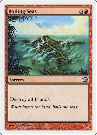 Boiling Seas (9ED-178) - 9th Edition Foil