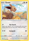 Eevee 125 203 Evolving Skies Reverse Holofoil