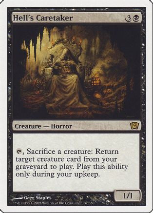 Hell's Caretaker (9ED-137) - 9th Edition Foil