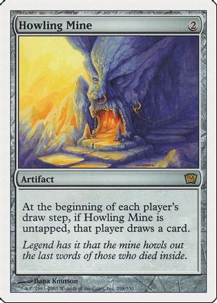 Howling Mine (9ED-298) - 9th Edition Foil