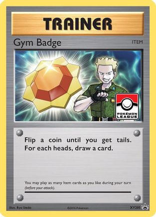 Gym Badge (Lt. Surge) (XY205/211) Pokemon League - XY Promos Holofoil