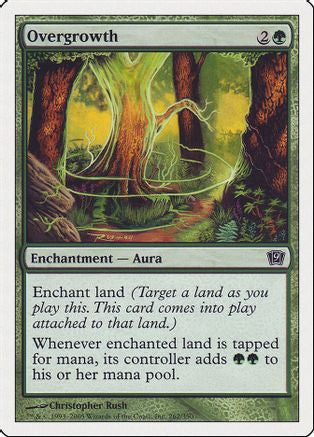 Overgrowth (9ED-262) - 9th Edition Foil