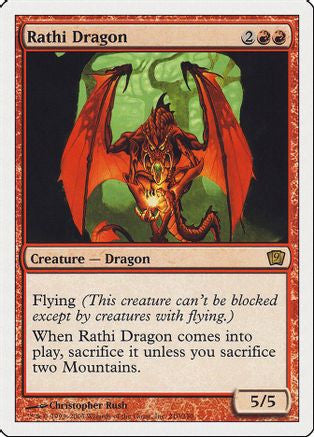 Rathi Dragon (9ED-) - 9th Edition Foil