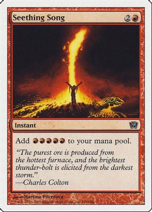 Seething Song (9ED-216) - 9th Edition Foil