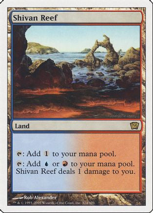 Shivan Reef (9ED-324) - 9th Edition Foil