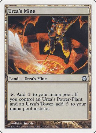 Urza's Mine (9ED-327) - 9th Edition Foil