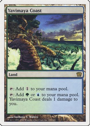 Yavimaya Coast (9ED-330) - 9th Edition Foil