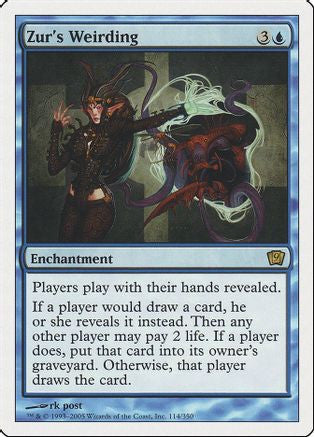 Zur's Weirding (9ED-114) - 9th Edition Foil