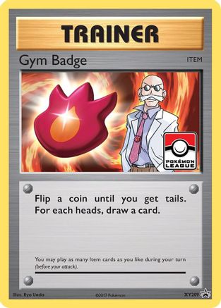 Gym Badge (Blaine) (XY209/211) Pokemon League - XY Promos Holofoil