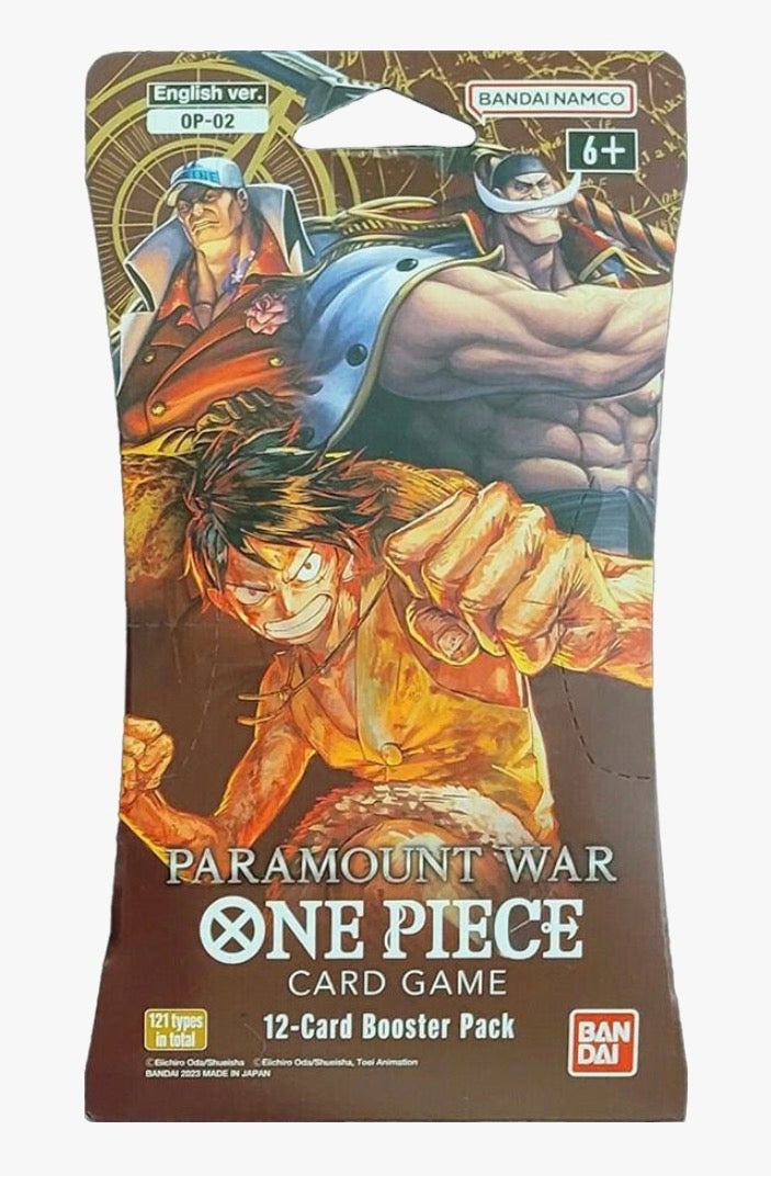 One Piece: Paramount War OP-02 Sleeved Booster Pack