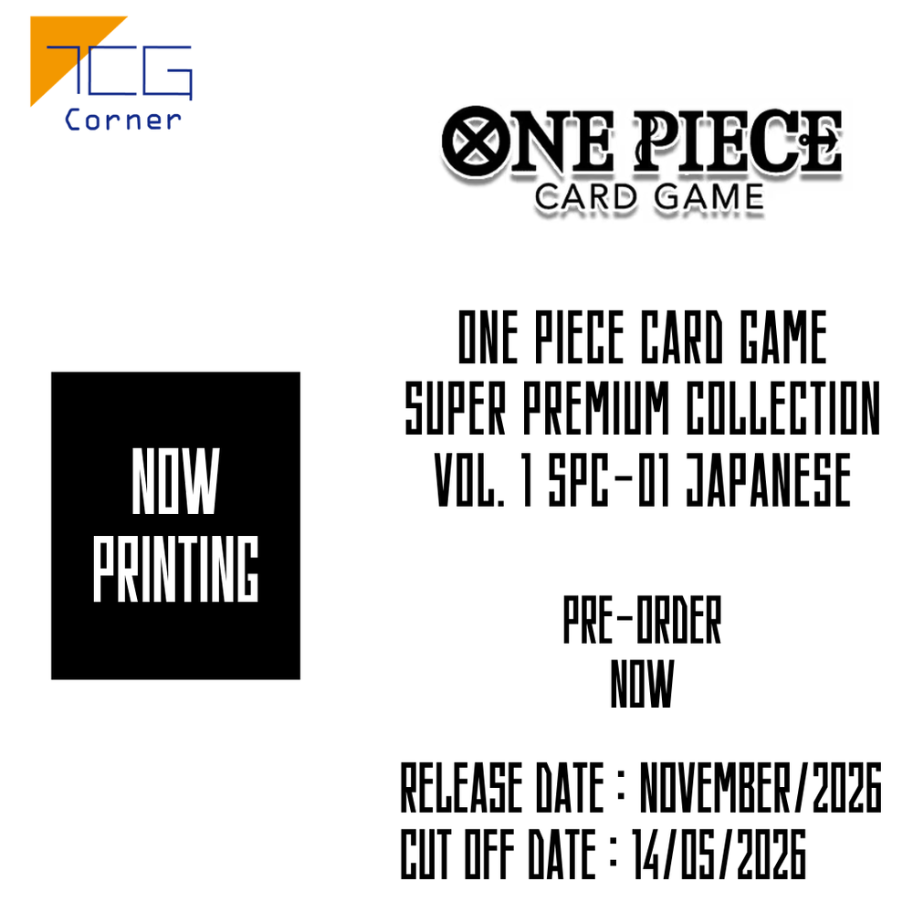 One Piece Card Game Super Premium Collection Vol. 1 SPC-01 Japanese Pre-Order