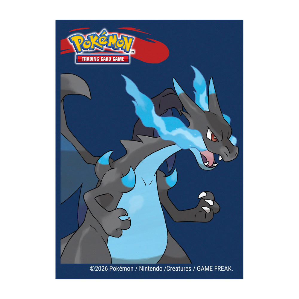 Ultra Pro Pokémon Deck Protector Sleeves - Standard Size - 65ct - Mega Charizard X