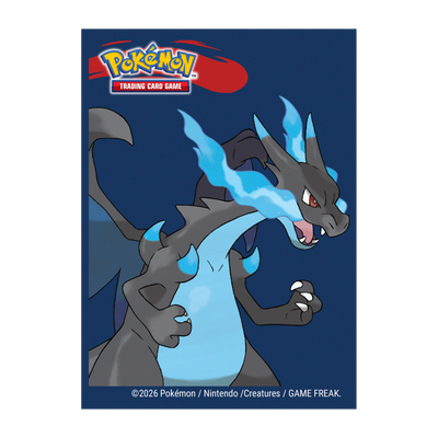 Ultra Pro Pokémon Deck Protector Sleeves - Standard Size - 65ct - Mega Charizard X