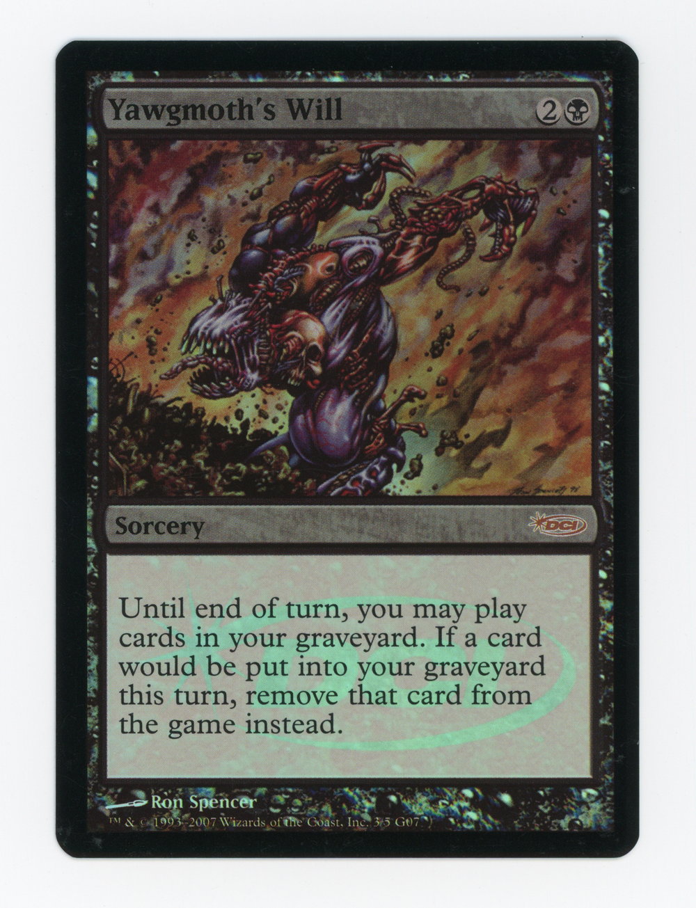 Yawgmoth's Will — Foil — ID 16814