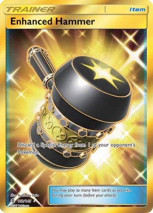 Enhanced Hammer (Secret) (162/145) - SM  Guardians Rising Holofoil