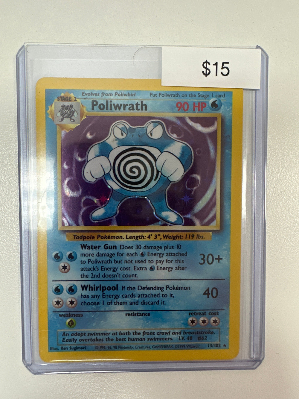 Pokemon Poliwrath 13/102