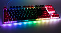 Tai-Hao Red / Black 104 Key OEM Profile PBT Double Shot Backlit Keycap Set