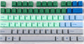 Varmilo Blue / Green / Grey Rivulet 108 Key Varmilo Profile Dye Sub PBT Keycap Set