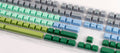 Varmilo Grey / Green / Blue 108 Key Varmilo Profile Dye Sub PBT Keycap Set