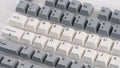 Varmilo Crystallized White / Grey 108 Key Varmilo Profile Dye Sub PBT Keycap Set