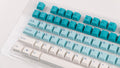Varmilo Teal / White 108 Key Varmilo Profile Dye Sub PBT Keycap Set