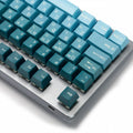 Tai-Hao Pine Green Gradient Hangul & English 117 Key Cubic Profile Double Shot ABS Keycap Set