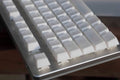 Tai-Hao Nata De Coco White 149 Key Cubic Profile Double Shot ABS Keycap Set