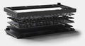 Glorious PC GMMK Pro Black Slate Aluminum Barebones TKL Hotwswap RGB Mechanical Keyboard