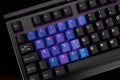 Tai-Hao Dark Purple & Blue Camo 23 Key OEM Profile TPR Rubberized Gaming Keycap Set