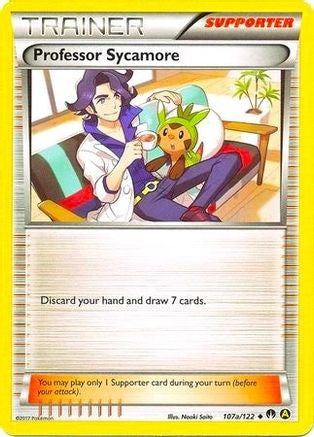 Professor Sycamore 107a 122 Non Holo 107a Alternate Art Promos