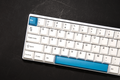 Vortex New POK3R White Aluminum 60% Double Shot PBT Mechanical Keyboard