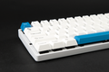 Vortex New POK3R White Aluminum 60% Double Shot PBT Mechanical Keyboard