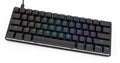 Vortex New POK3R Black Aluminum 60% RGB Double Shot PBT Mechanical Keyboard