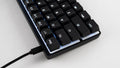Vortex New POK3R Black Aluminum 60% White LED Double Shot PBT Mechanical Keyboard
