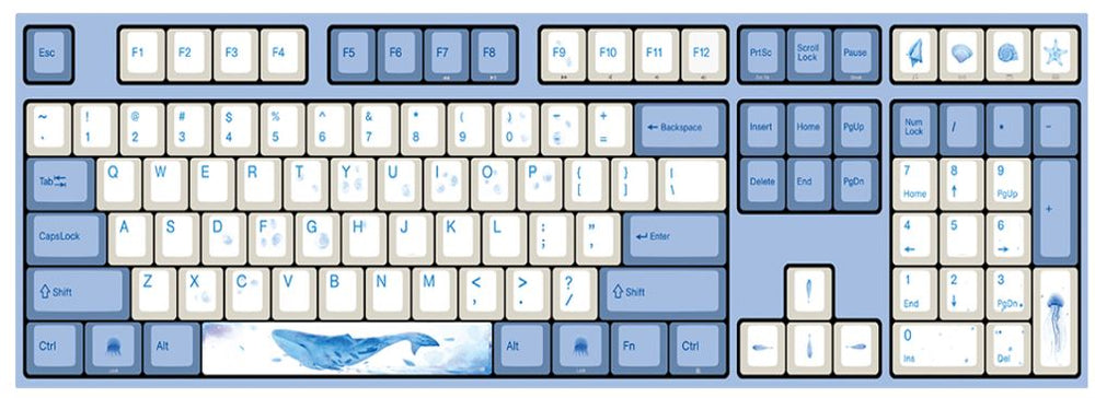 Varmilo VA Series V2 Sea Melody Mechanical Keyboard