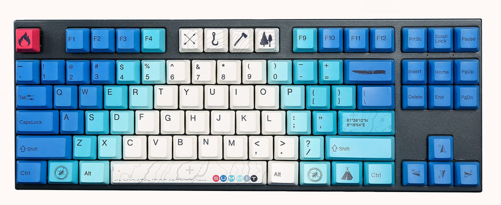 Varmilo VA Series V2 Summit R2 TKL White LED Mechanical Keyboard