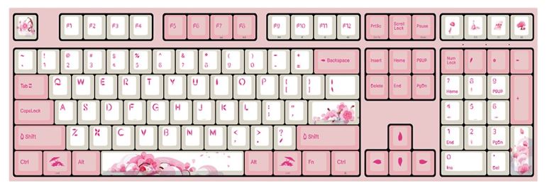 Varmilo VA Series V2 Sakura Round 2 Mechanical Keyboard