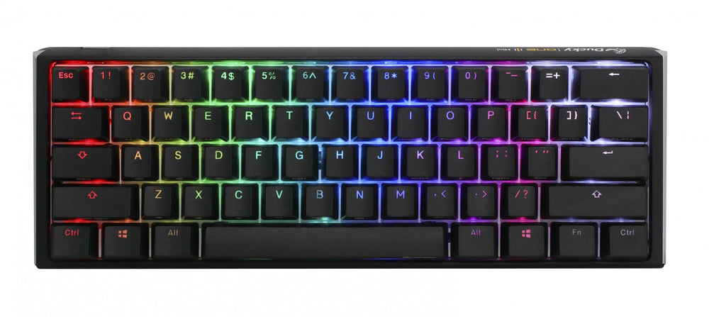 Ducky One 3 Mini Classic Hotswap 60% RGB Mechanical Keyboard w/ Quack Mechanics