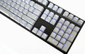Vortex White Backlit 126 Key Double Shot PBT Keycap Set