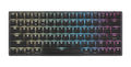 MK LowKey70 Black Aluminum 75% Hotswap Bluetooth RGB Low Profile Mac Mechanical Keyboard
